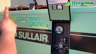 Sullair 185 T4 Startup and Shutdown Procedure