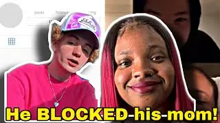 Mikey Tua BLOCKED his mom on instagram, and Lovely Peaches FL*SHED herself on live