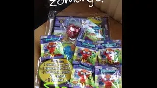 Zomlings Series 4 Starter Pack and 5 Packet Opening!