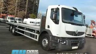 Renault Premium DXi 26-тонный плоский кузов &mdash; видеообзор Криса Ходжа Trucks TV