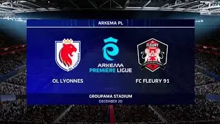 OL Lyonnes, Lyon vs FC Fleury - Arkema Premi&egrave;re Ligue 2025 Full Match Highlights | FC 26 PS5&trade;