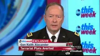 `This Week` Keith Alexander Interview: Snowden `Has Caused Irreversible, Significant Damage