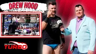 Drew Hood Interview at Pro Wrestling Turbo Vs The Step Friends