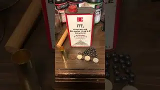 Brass Shotgun Shells With Black Powder #shorts