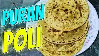 Puran Poli Recipe - Maharashtrian Pooran Poli - Sweet Puran Poli - Tel Poli | Shashi Ka Kitchen