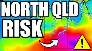 ⚠️ AUSSIE WEATHER ALERT: North QLD Cyclone Risk + Severe Storms Today