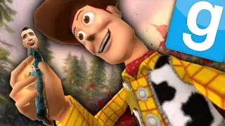 TOY STORY TITANS?! | Gmod GIANT KILLER WOODY INVADES