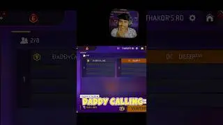 1 Vs 1 Daddy Calling 🇮🇳🚩 #shorts #freefire #ffshorts #daddycalling