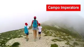 Прекрасный и местами волнительный трек Campo Imperatore, Абруццо, Италия
