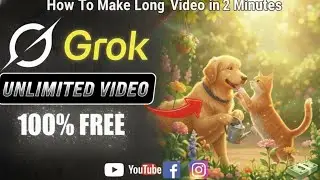 How To Make AI Long Videos Free - Make Money Online Using Grok - Full Guide - YouTube Automation
