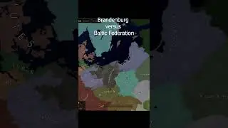Brandenburg vs Baltic Federation #map #ageofcivilizations2 #ageofhistory2ii #history #europe #aoh2
