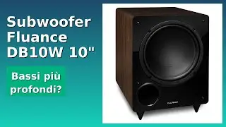 RECENSIONE (2025) : Subwoofer Fluance DB10W 10
