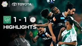 Al Shabab's 10 men fight back late to rescue point! 😳 | Powered by Toyota