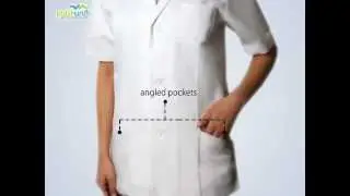 Short Sleeve Adar Lab Coat - 30 Inch Consultation Coat 809T
