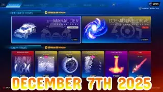 Rocket League ITEM SHOP Daily #403 (7th December 2025)