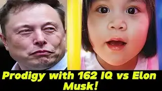 5 Year Old Prodigy Challenges Elon Musk with IQ of 162!