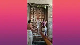 கும்பகோணம் ஶ்ரீ சக்கரபாணி திருக்கோயிலில் உத்தராயண புண்யகால திருக்காதவு திறக்கும் திருக்காட்சி