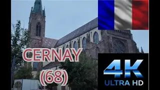 Cernay (68) [4k] 188eme video - Petite ville alsacienne