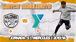 Liga YMCA INVIERNO 2025-2026 Jornada 5 Highlights⚡️ & Goals⚽️ Halcones F.C. 2013 🆚 YMCA 1/7/26