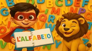 L'Alfabeto con Super Leo ✨ Impara le Lettere e gli Animali da A a Z! 🦁📚