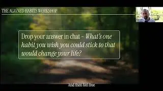 The Aligned Habits Workshop | September 4, 2025 w/ Ben Parvey