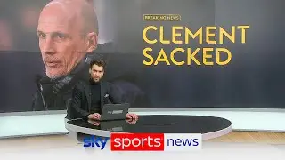 Philippe Clement sacked by Rangers