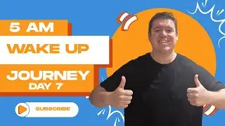 Day 7 Of Being In The 5 AM Club - Health and Wellness #5amclub #weightloss
