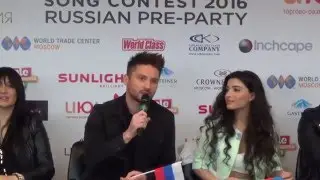 ESCKAZ in Moscow: Russian Eurovision party press conference Part 1