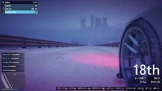 OCNRレース配信！雪レースはツラいよ！