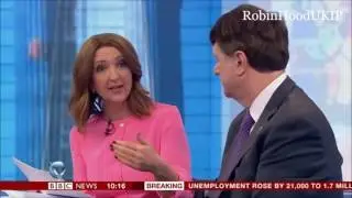 UKIP Gerard Batten deals with a BBC idiot, like a pro