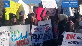 D.C. area students participate in national walkout to protest gun violence