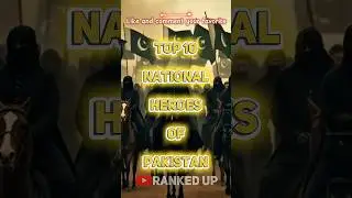 Top 10 National Heroes of Pakistan #shorts #shortsfeed