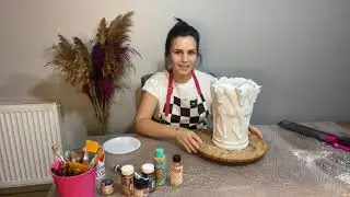 Yagli Boya Teknigi / Polyester At Vazo Boyadim