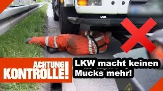 Abschleppen mit SPEZIALFAHREZUG! 🚛💥LKW mit MOTORSCHADEN! |2/2| Kabel Eins | Achtung Kontrolle