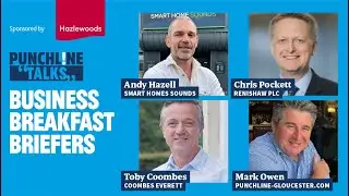 E221 Punchline Talks! with Andy Hazell, Chris Pockett, Toby Coombes & Mark Owen