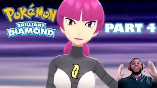 TEAM GALACTIC'S JUPITER IS STRONGER THAN MARS!!!!!!! - Let's Play Pok&eacute;mon Brilliant Diamond Part 4