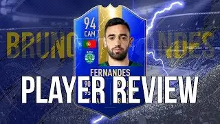 FIFA 19 - TOTS BRUNO FERNANDES (94) PLAYER REVIEW