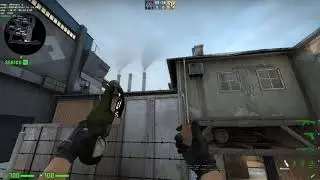 CS:GO Utility Day 1 - de_train Molotov for Electric Box.