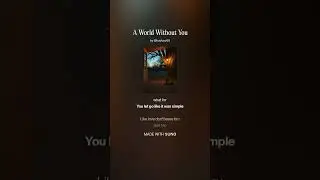 A World Without You