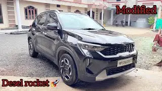 Kia sonet htk o genuine accessories with price list 2026  ₹15800 मे total modifications  