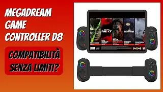 RECENSIONE (2026) : Megadream Game Controller D8. DETTAGLI
