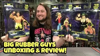 Ric Flair, Sgt Slaughter & Marty Jannetty Big Rubber Guys Unboxing & Review!