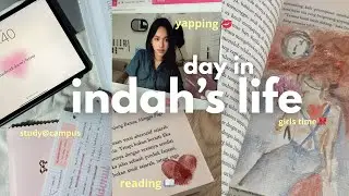 a day in my life *living alone*: study @campus, chill, yapping, quick grwm, etc 🎀👩🏻&zwj;💻☕️