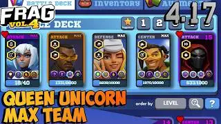 FRAG Pro Shooter - Queen Unicorn Max Team🔥4.17 Gameplay🔥(iOS,Android)