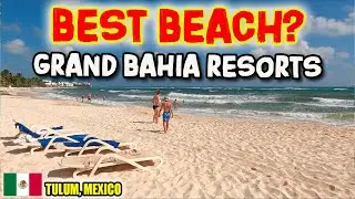 Лучший пляж в Тулуме? | Пляжи Grand Bahia Principe Tulum, Akumal и Coba