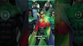 Green Lantern's WEAKNESS? Wood! His Ring is MAGIC! #shorts