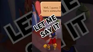 Will He Let Me Finish!? #kingdomhearts #sora #donaldduck #goofy #shorts #clips #gaming