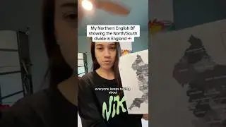 Разделение на Север и Юг в Англии... Где проходит граница?!?