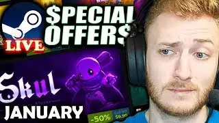 (LIVE) Steam Games on Sale - SKUL: THE HERO SLAYER! | January 2023