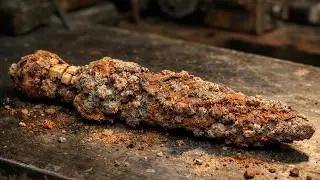Gladiator's Sword Abandoned in the Colosseum Arena in 73 AD &mdash; Full Restoration